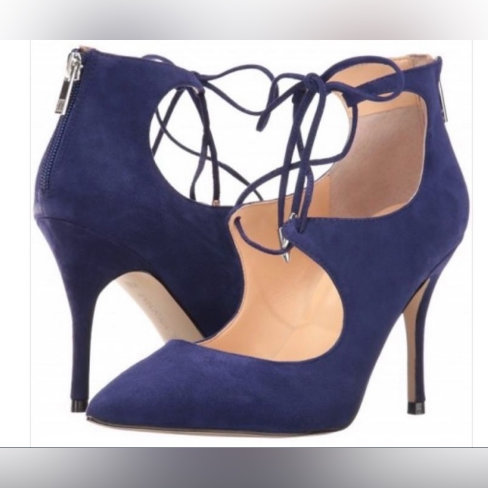 Ivanka Trump-Deenal-“Dark Blue” but looks Purple- Size 9